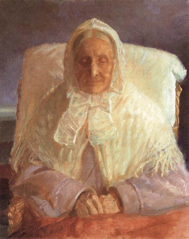 Anna Ancher The Artist-s mother,Anna Hedvig Brondum Spain oil painting art